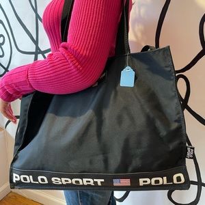 Polo sport large tote bag
